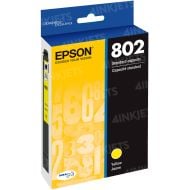 Original Epson T802420 (802) Yellow Ink Cartridge