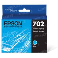 Original Epson 702 Cyan Ink Cartridge