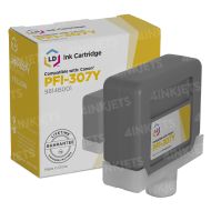 Compatible Canon PFI307Y Yellow Ink Cartridge