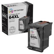 LD Remanufactured N9J92AN 64XL High Yield Black Ink for HP