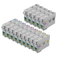 Remanufactured T068/T069 14 Piece Set of Ink for Epson