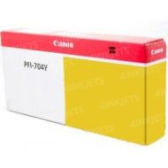 OEM Canon PFI-704Y Yellow Ink Cartridge