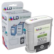 LD Remanufactured CH565A / 82 Black Ink for HP