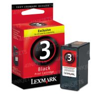 OEM Lexmark 3 Black Ink