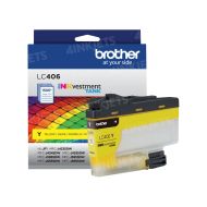Original Brother LC406Y Yellow Ink