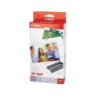 OEM Canon KC-36IP Color Ink Cartridge and Label Set
