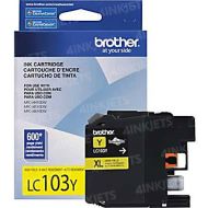 OEM Brother LC103Y HY Yellow Ink Cartridge