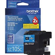OEM Brother LC105C Super HY Cyan Ink Cartridge