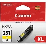 OEM Canon CLI-251XL Yellow Ink Cartridge