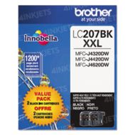 Original Brother LC2072PKS Super HY Black Ink Cartridge