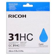 OEM Ricoh GC31C HY Cyan Ink Cartridge