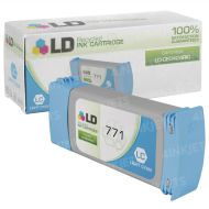LD Remanufactured CE042A / 771 Light Cyan Ink for HP