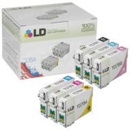 Remanufactured T078 6 Piece Set of Ink for Epson
