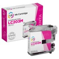 Compatible Brother LC203M HY Magenta Ink Cartridge
