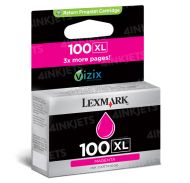 OEM Lexmark 100XL High Yield Magenta Ink