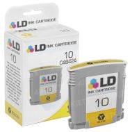 HP C4842A (10) Yellow Remanufactured Ink Cartridge