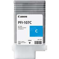 Original Canon PFI-107C Cyan Ink Cartridge