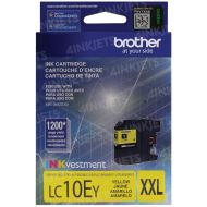 Original Brother LC10EY Super HY Yellow Ink Cartridge