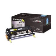Lexmark OEM X560H2YG Yellow Toner