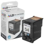 LD Remanufactured CB334AN / 54 HY Black Ink for HP