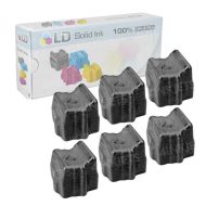 Xerox Compatible 108R608 Black 6-Pack Solid Ink