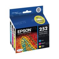 Genuine Epson T252520 Set of 3 Cyan / Magenta / Yellow Ink Cartridges