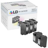 LD Remanufactured Black & Color Ink Cartridges for HP 15 & 17
