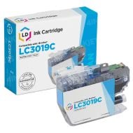 Compatible Brother LC3019CCIC Super HY Cyan Ink Cartridge