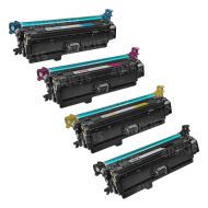 LD Remanufactured Replacement for HP 648A (Bk, C, M, Y) Toners