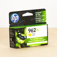 HP 962XL High Yield Yellow Ink Cartridge, 3JA02AN