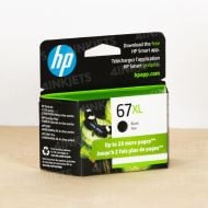 HP 67XL High Yield Black Ink Cartridge, 3YM57AN