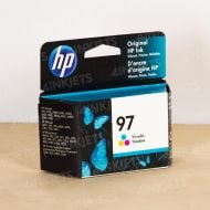 Original HP 97 Ink Cartridge, Tri-Color C9363WN