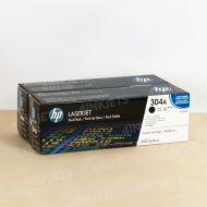Original HP 304A Black Toner 2-Pack, CC530AD