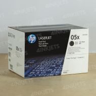 Original HP 05X Black Toner 2PK, CE505XD