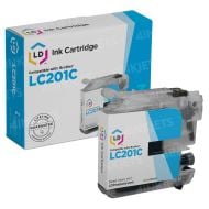 Compatible Brother LC201C Cyan Ink Cartridge