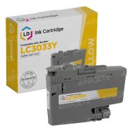 Compatible Brother LC3033Y Super HY Yellow Ink Cartridge