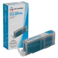 Compatible CLI-251XL HY Cyan Ink for Canon