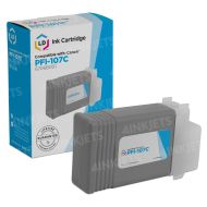 Compatible PFI-107C Cyan Ink for Canon