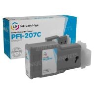 Compatible PFI-207C Cyan Ink for Canon