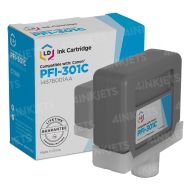 Compatible PFI-301C Cyan Ink for Canon