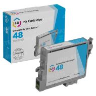 Remanufactured 48 Cyan Ink Cartridge for Epson