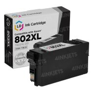Remanufactured 802XL Black Ink Cartridge for Epson