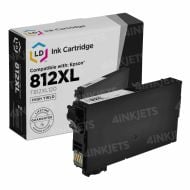 Remanufactured 812XL Black Ink Cartridge for Epson