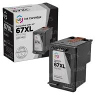 LD Remanufactured 3YM57AN 67XL High Yield Black Ink for HP