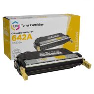 LD Remanufactured CB402A / 642A Yellow Laser Toner for HP