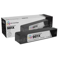LD Remanufactured L0R12A 981X High Yield Black Ink for HP