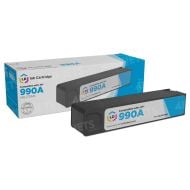 LD Remanufactured M0J73AN 990A Cyan Ink for HP