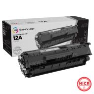 LD Remanufactured Q2612A / 12A MICR Black Laser Toner for HP