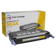 HP Q6472A (502A) Yellow Remanufactured Toner