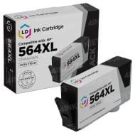 LD Compatible CN684WN / 564XL High Yield Black Ink for HP